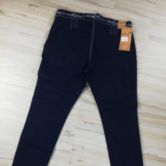 Straight Leg Denim Pants - Picture 9 of 13